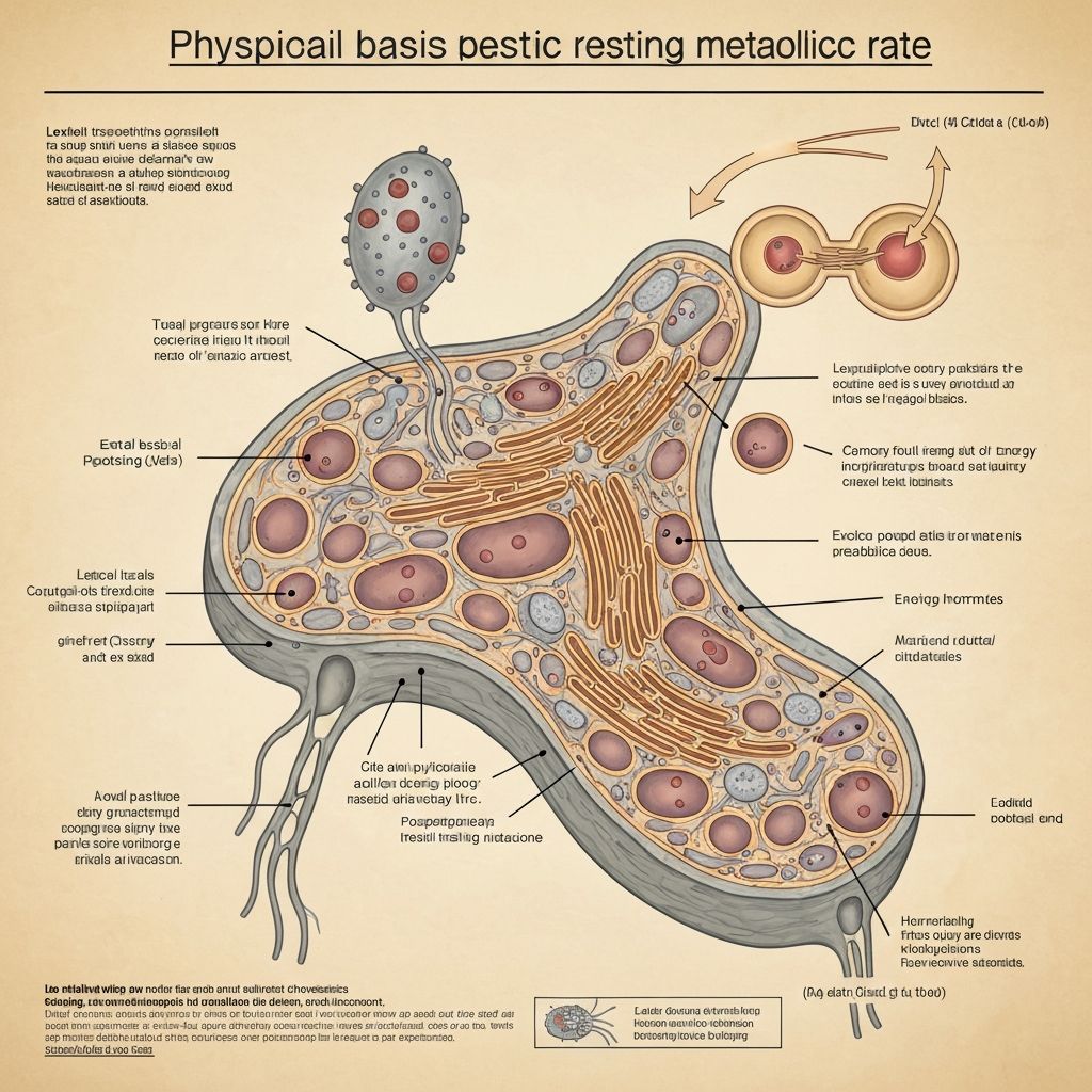 Scientific diagram of resting metabolic rate physiology